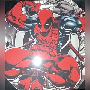 Marvel Red and Black Superhero Canvas